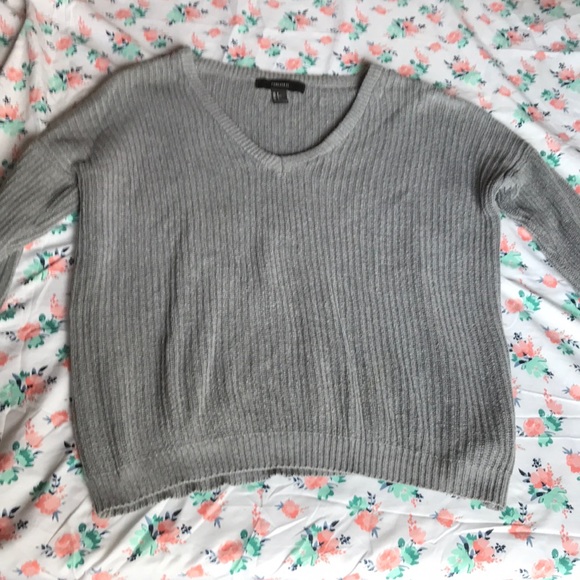 Forever 21 small grey sweater - Picture 1 of 1